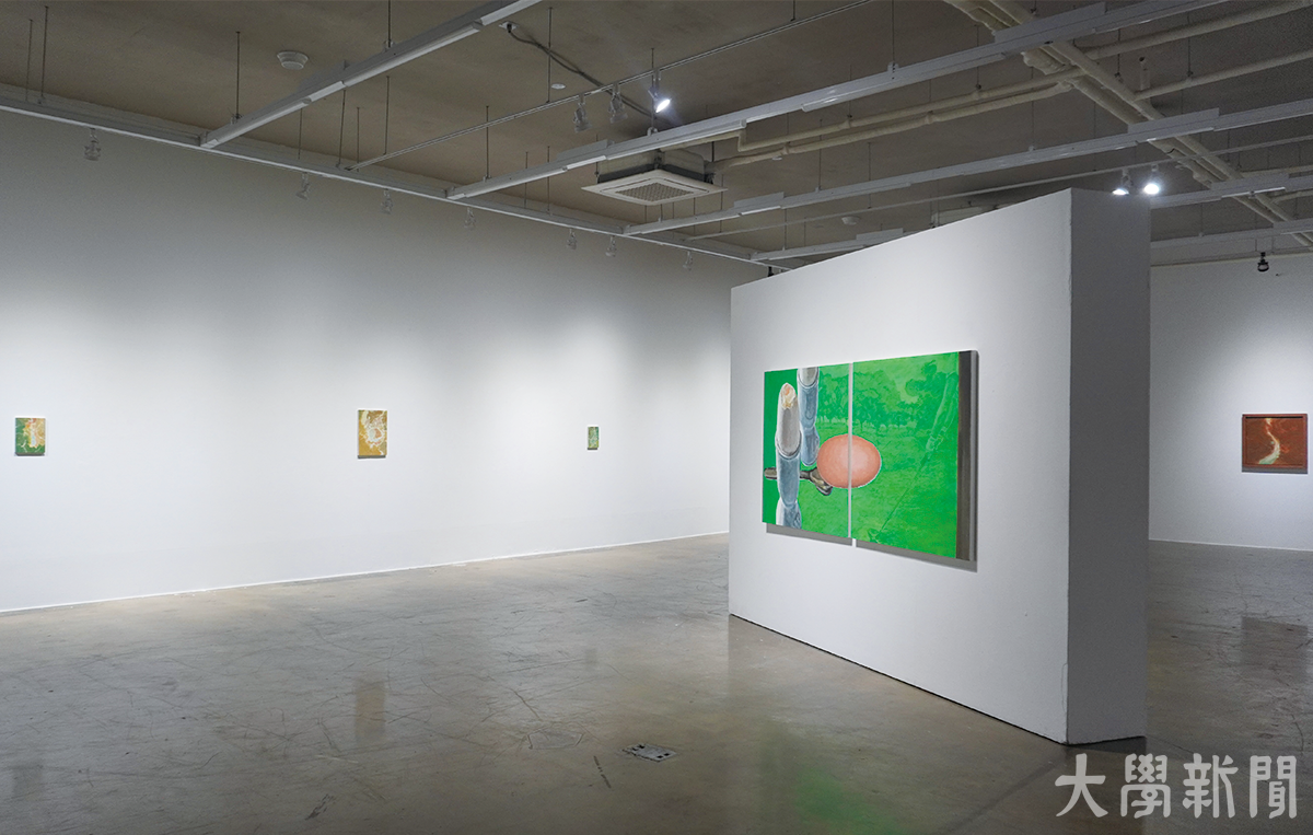 ▲ 2024 우석갤러리 초청큐레이터 기획전 〈장면과 세계〉의 모습.