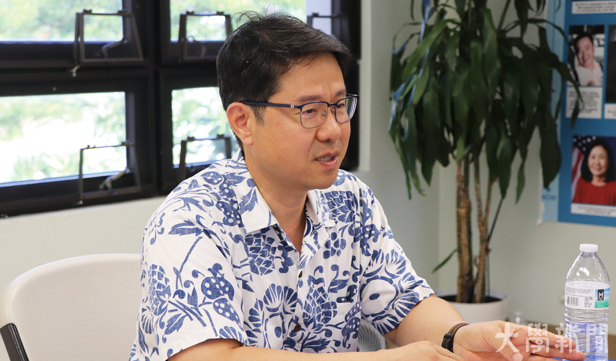 ▲한인회 서대영 회장.