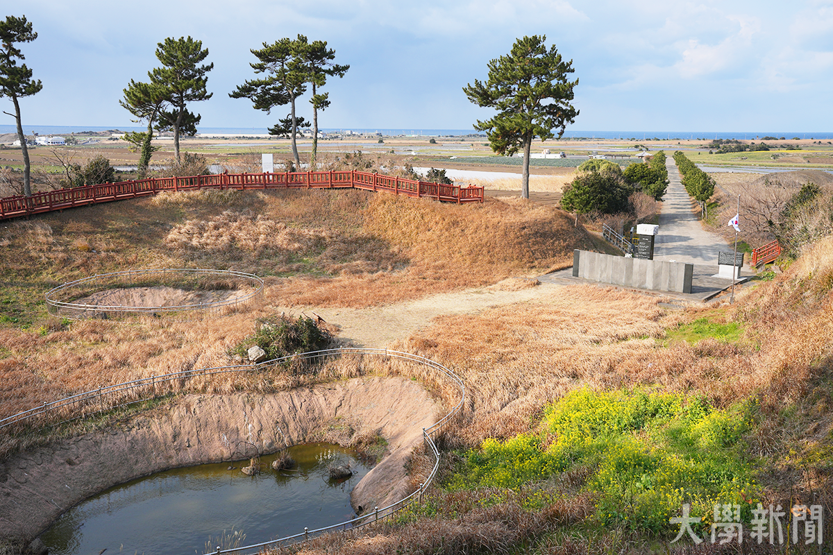 ▲예비검속 당시 군경이 민간인을 학살한 섯알오름 학살터.