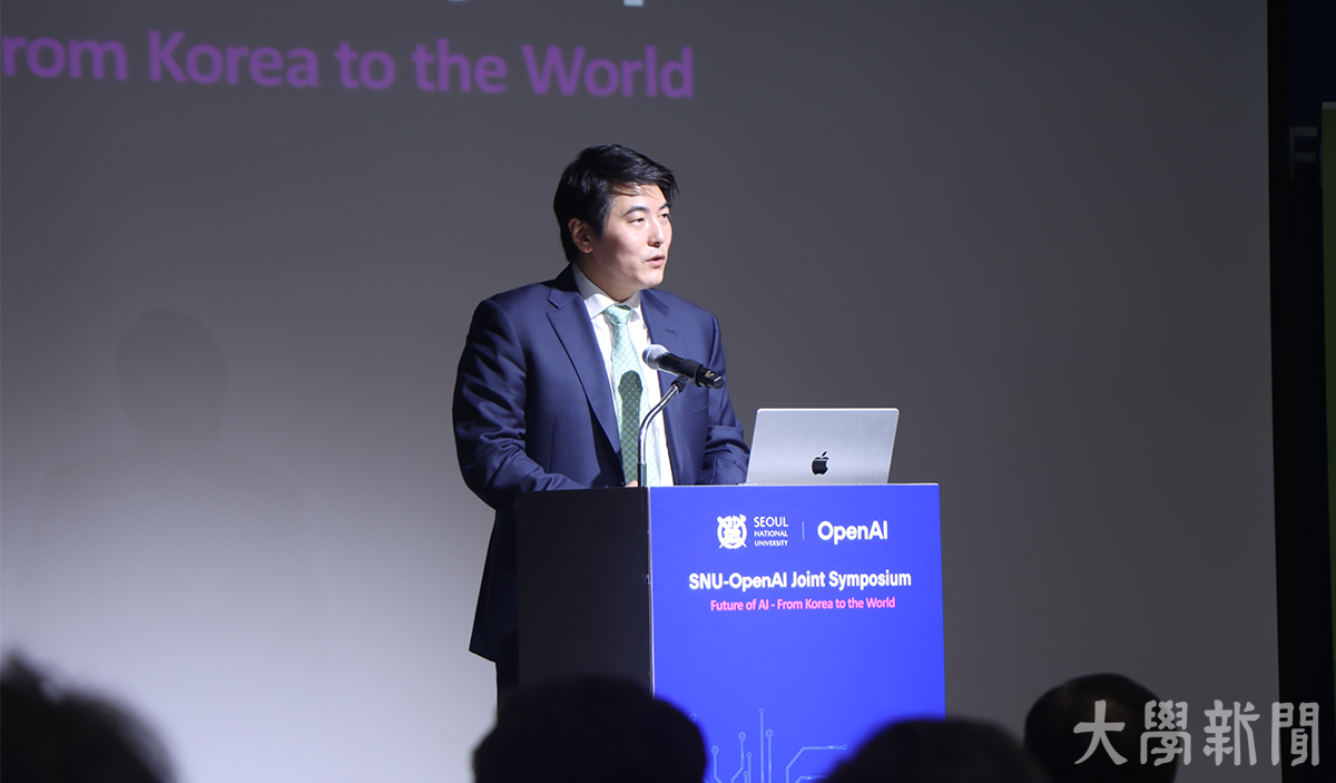 ▲제이슨 권 CSO가 발언하고 있다.